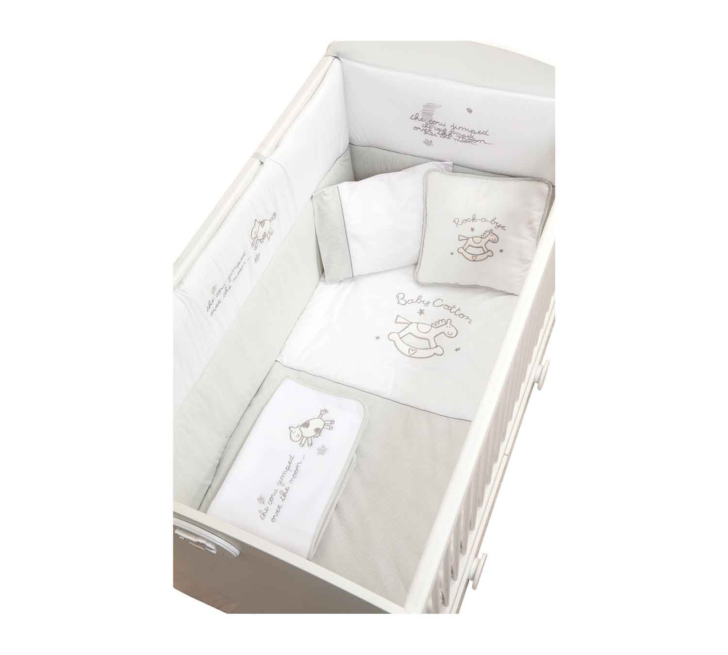 Baby Cotton Bedding Set (70x130 Cm) (70x130 cm)