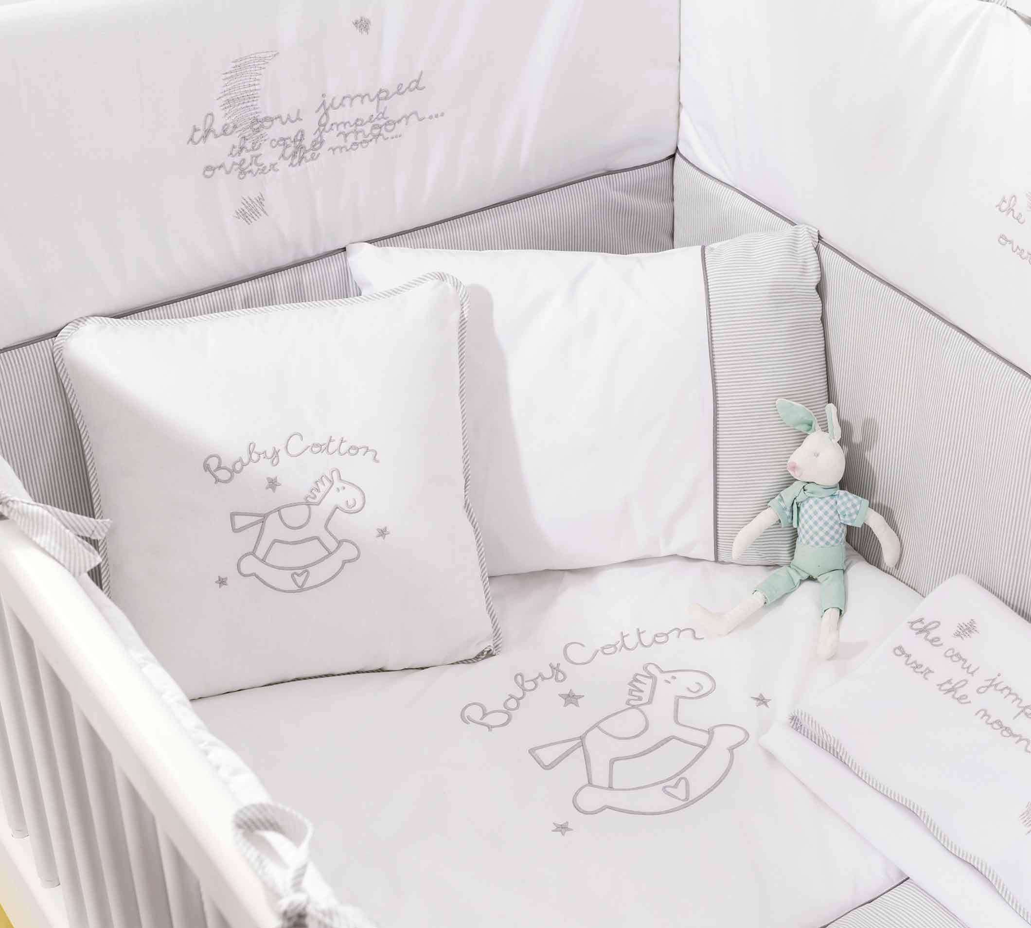 Baby Cotton Bedding Set (80x130 Cm)