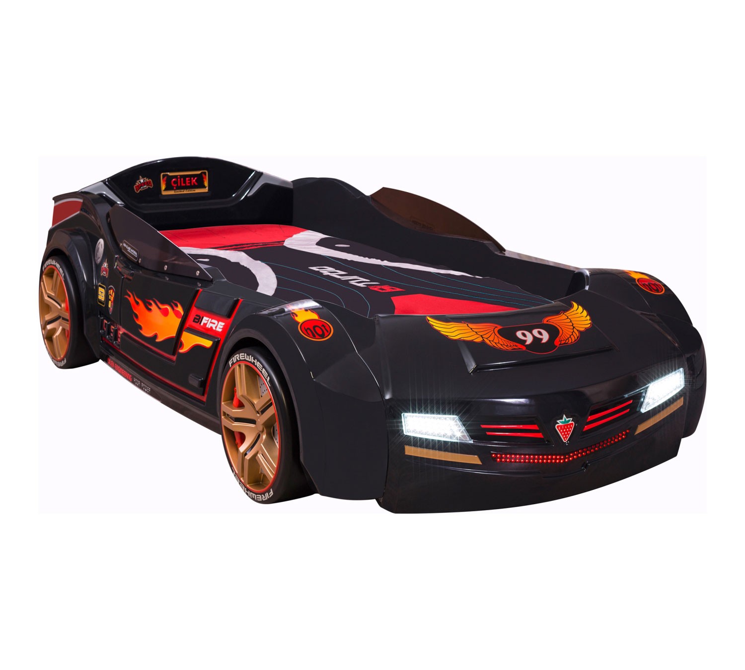 Biturbo Carbed (Anthracite) (90x195 Cm)