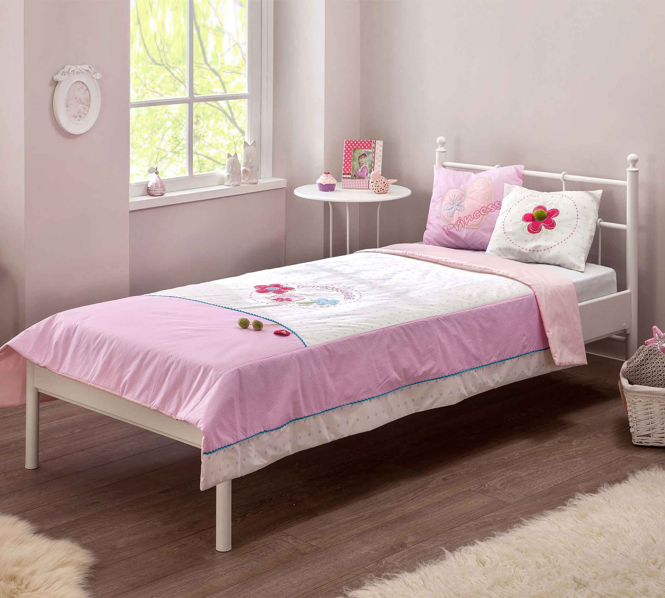 Flora Xl Bed Cover (Pink)