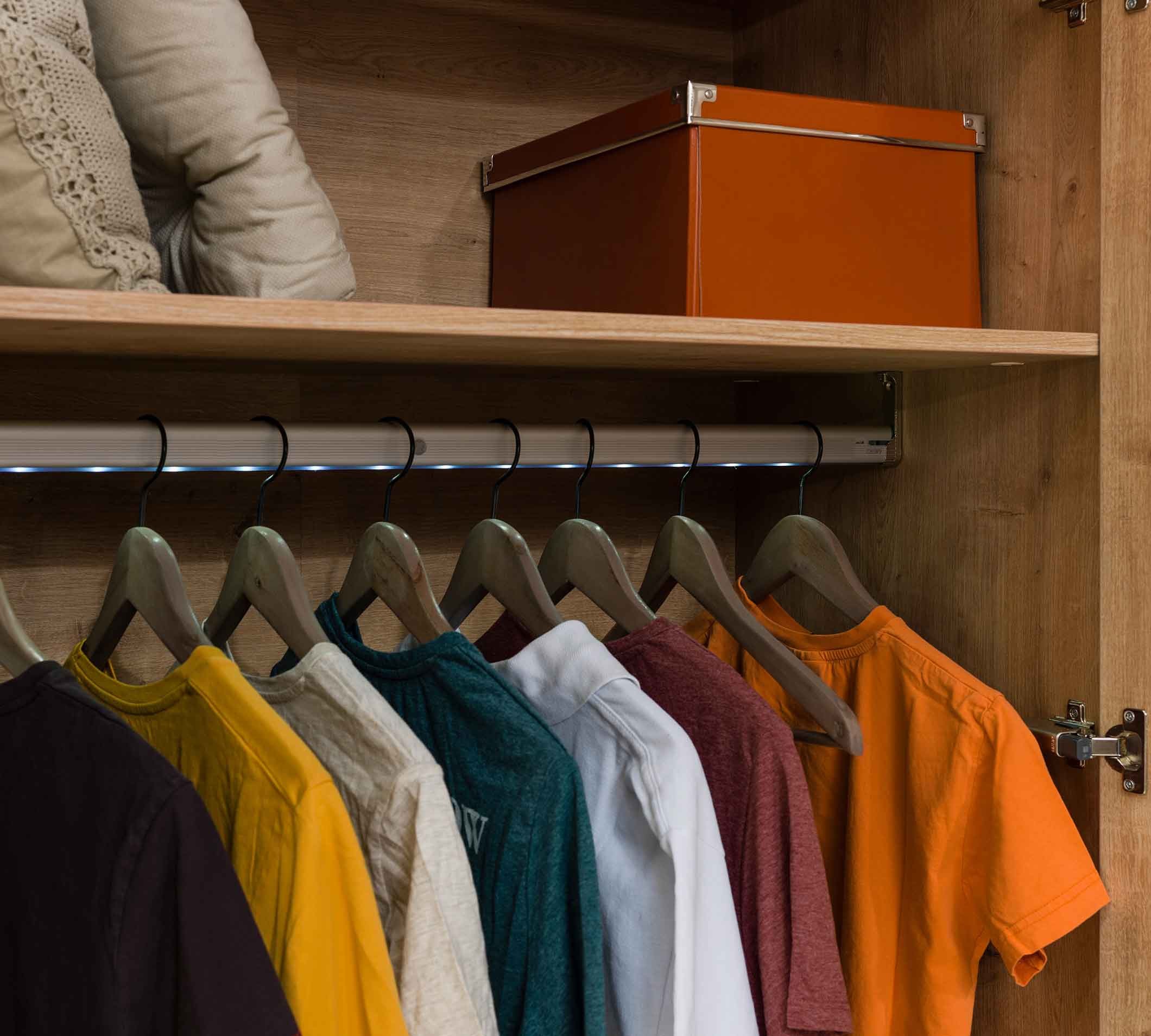 Mocha Large Wardrobe