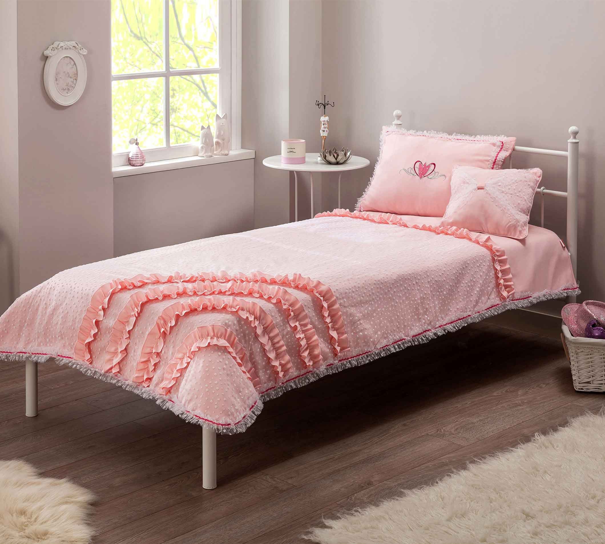  Rosa Bed Cover (90-100 Cm)
