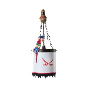 Black Pirate Ceiling Lamp